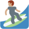 Person Surfing - Medium emoji on Twitter